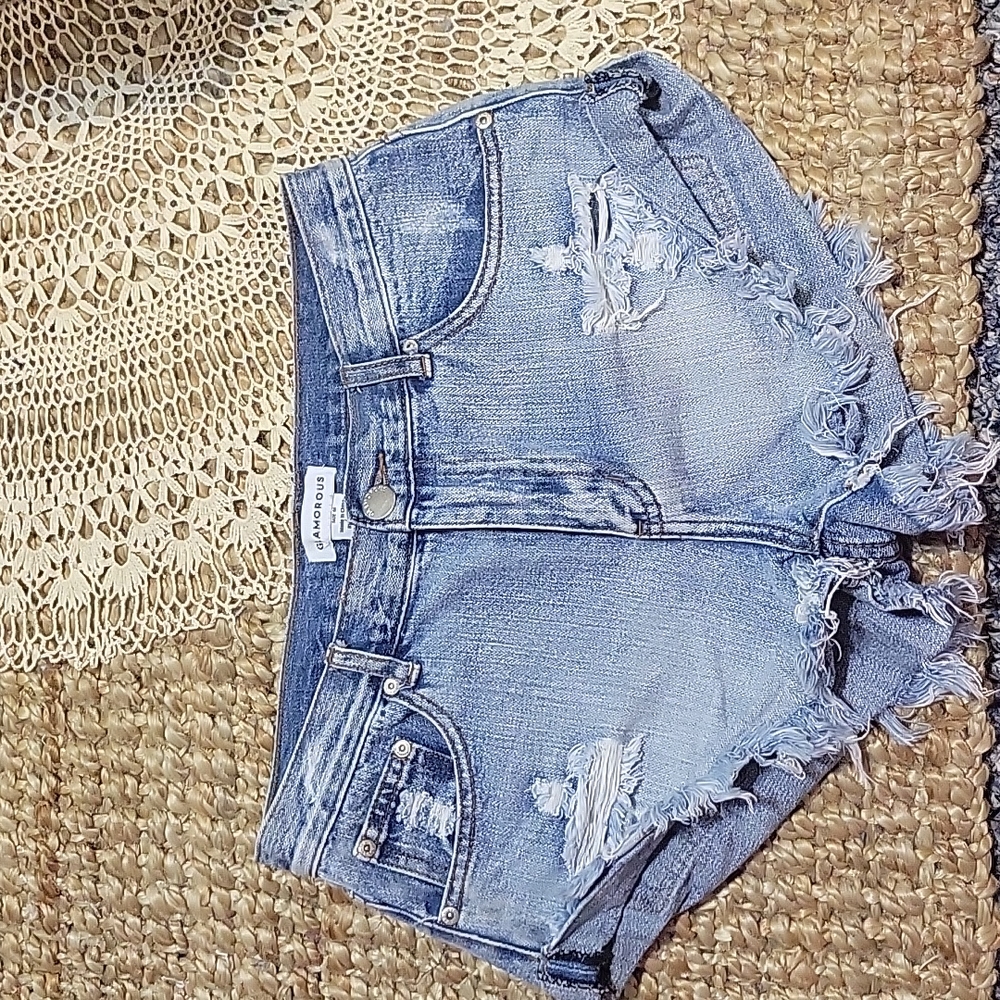 Glamorous denim shorts daisy Duke hotpants